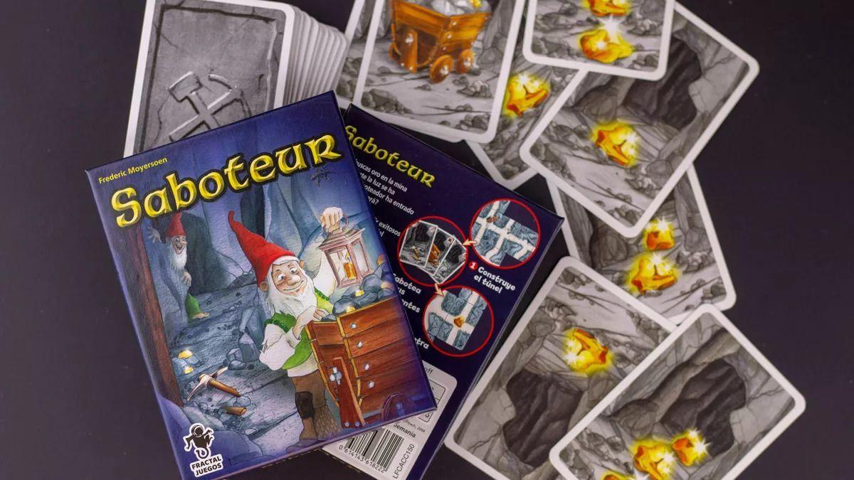 Saboteur - Juego De Mesa De Estrategia En Español - Fractal-3