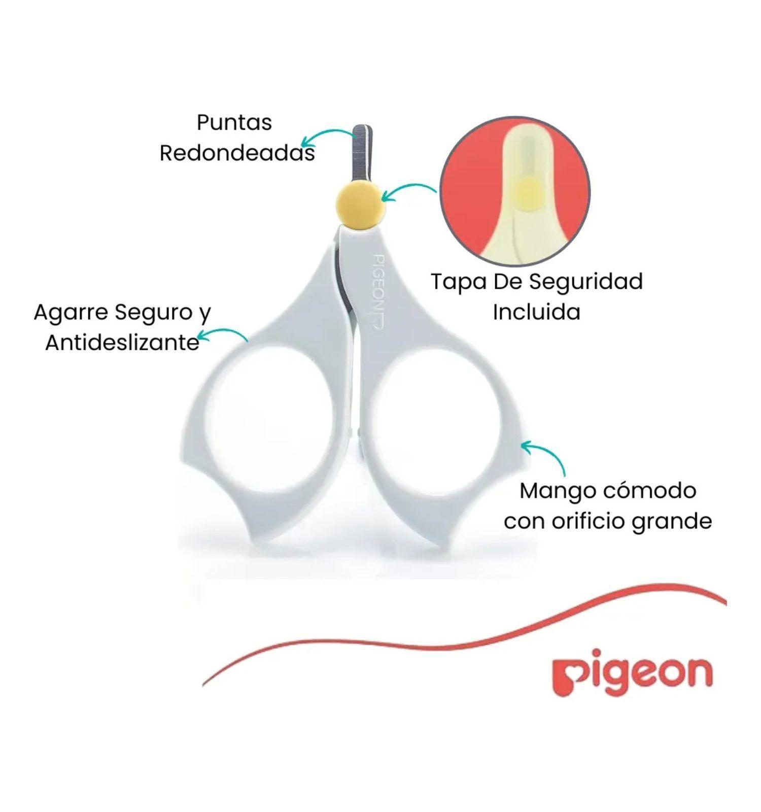 Tijera Corta Uñas De Seguridad Para Bebé Pigeon Extra Mini-3