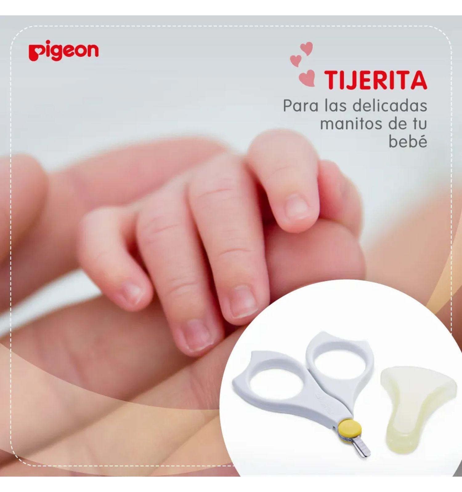 Tijera Corta Uñas De Seguridad Para Bebé Pigeon Extra Mini-4