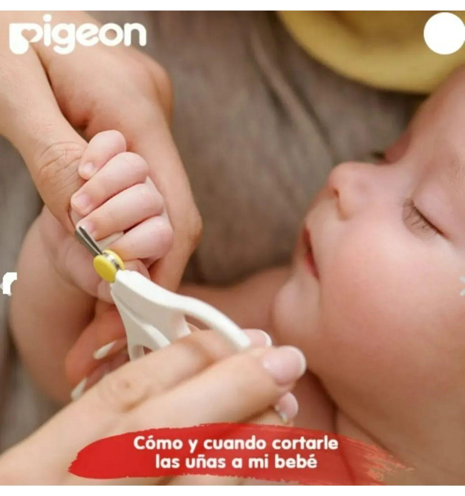 Tijera Corta Uñas De Seguridad Para Bebé Pigeon Extra Mini-5