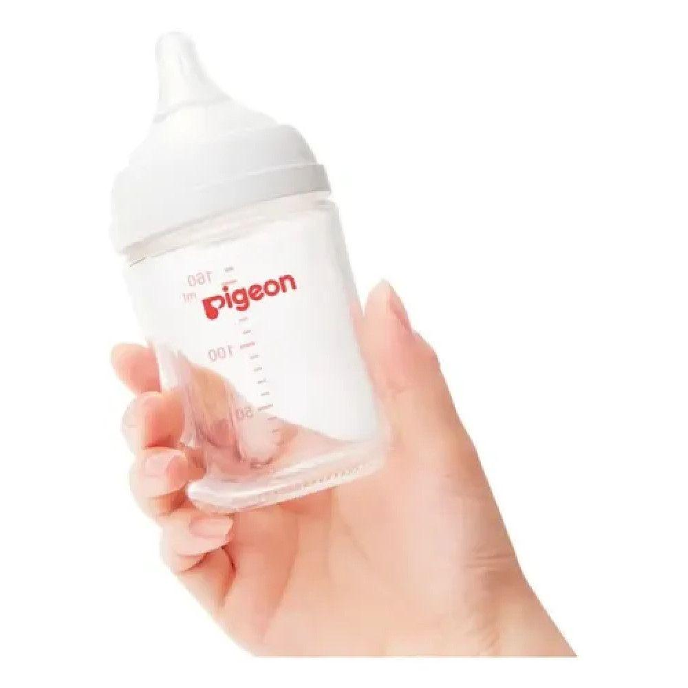 Pack 2 Mamaderas Pigeon Vidrio Softouch 160+240ml Boca Ancha-6