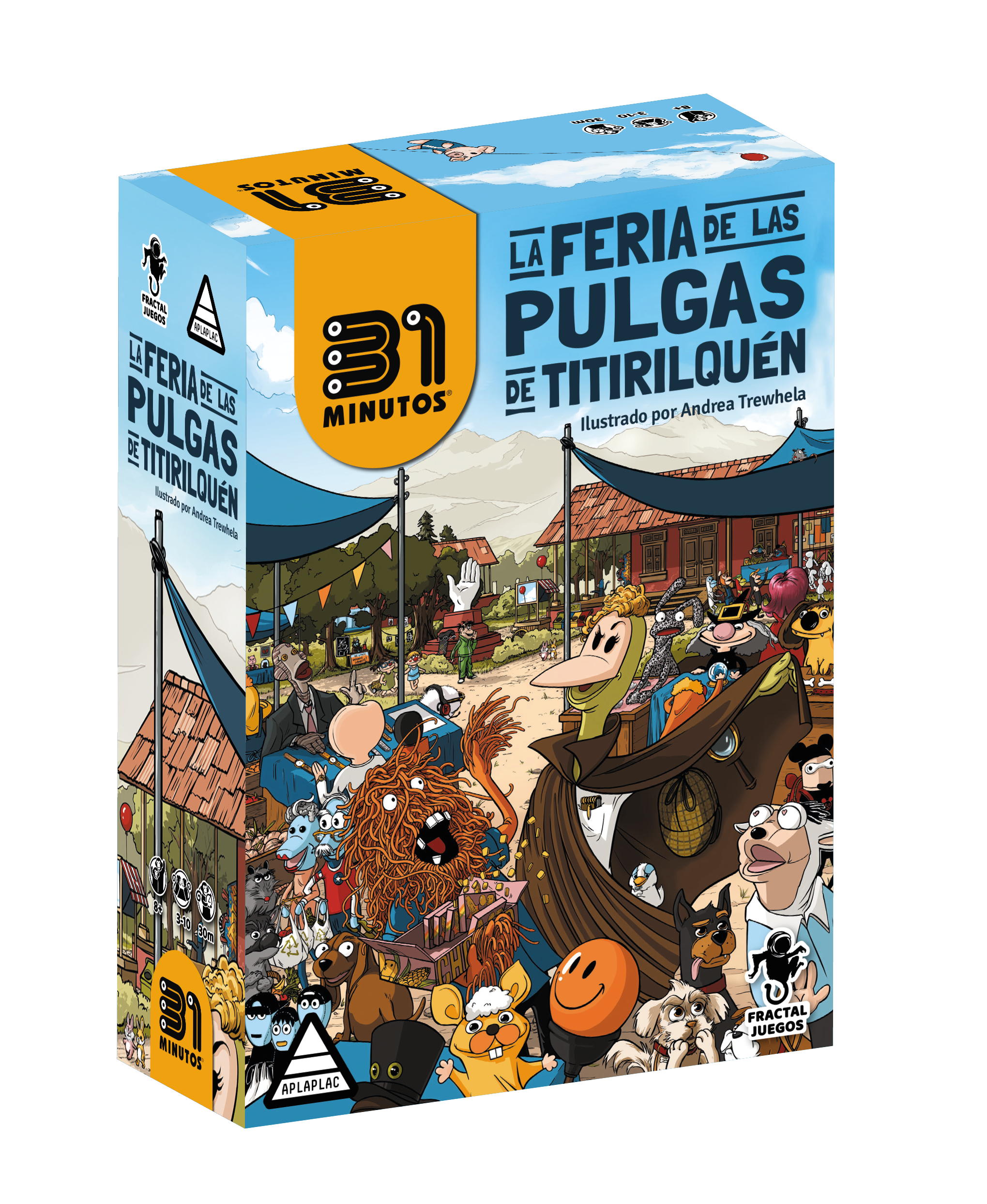 La Feria de las Pulgas de Titirilquen de 31 Minutos Juego Mesa-0