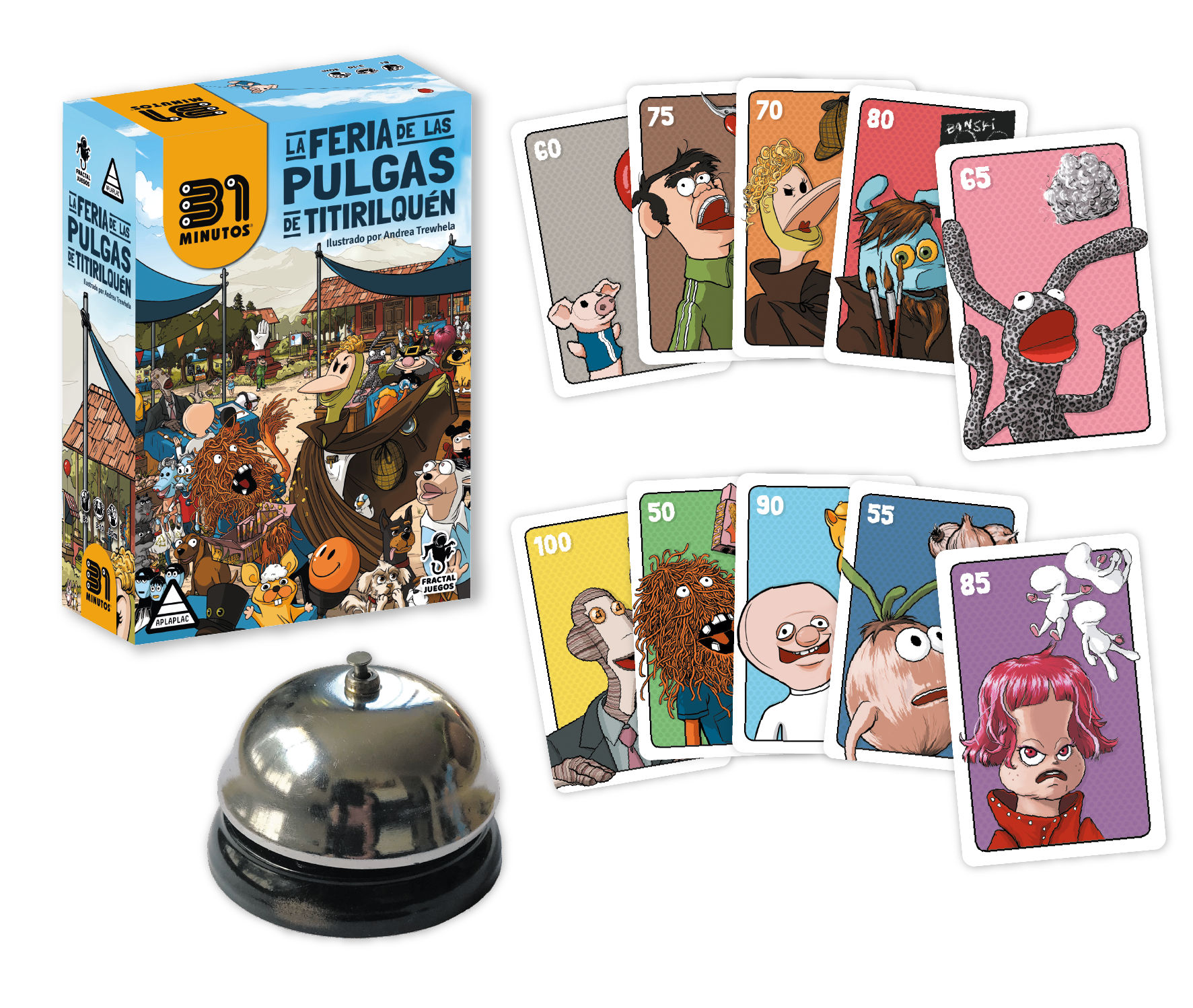 La Feria de las Pulgas de Titirilquen de 31 Minutos Juego Mesa-3