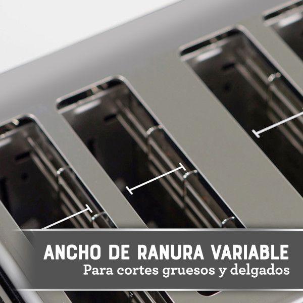 Tostadora Eléctrica 4 Rebanadas De Pan - Oster - Tsstta4540b-1
