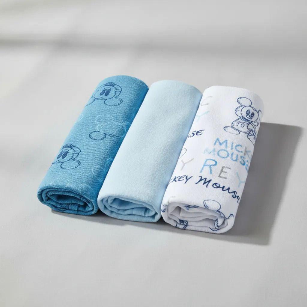 Pack 3 Tutos Suavecitos Pañales Tela Bambino Disney Mickey-3