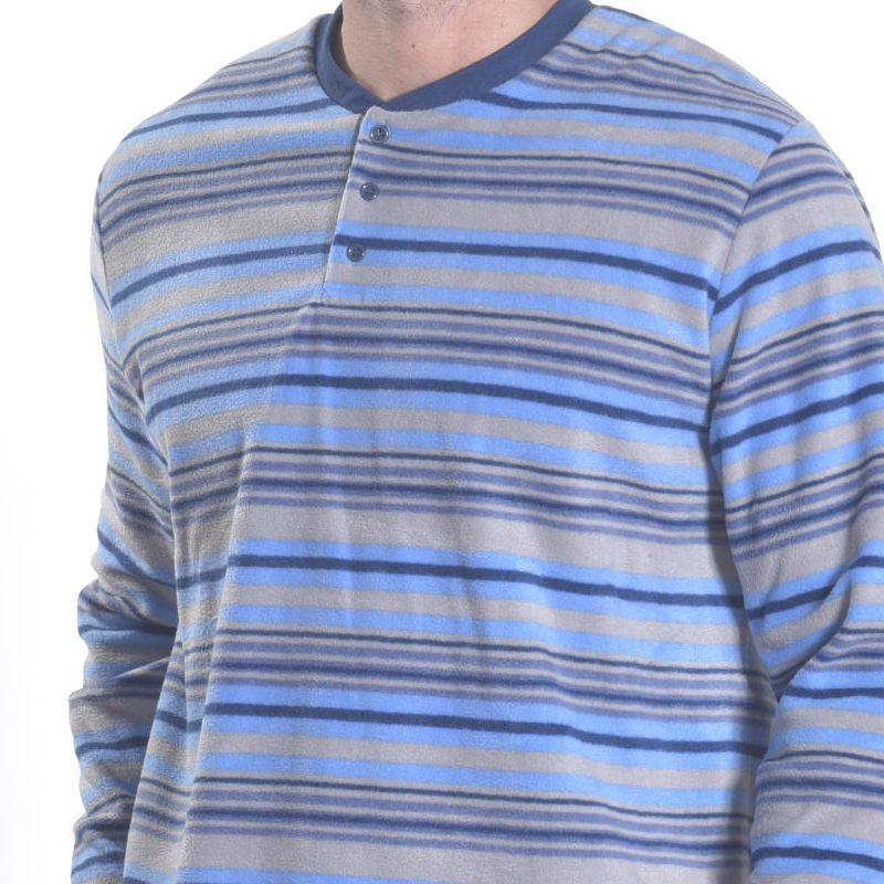 Pijama micropolar azul Art 312045-1