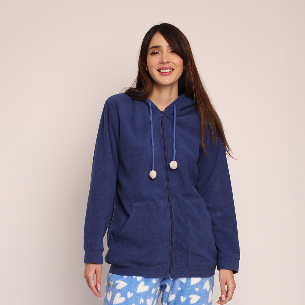 Mañanita MonAmour micropolar  21897 Azul-1