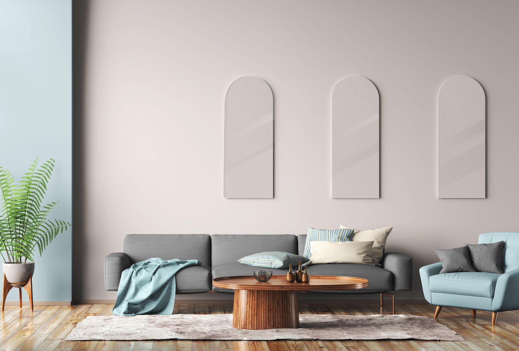 Espejo Belga arco con bastidor 60x120 cm - Resia-3