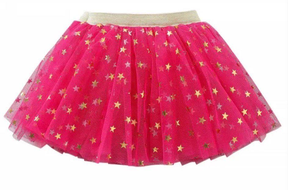 Falda Tutú Con Estrellas. Brilla Como Una Princesa. -0