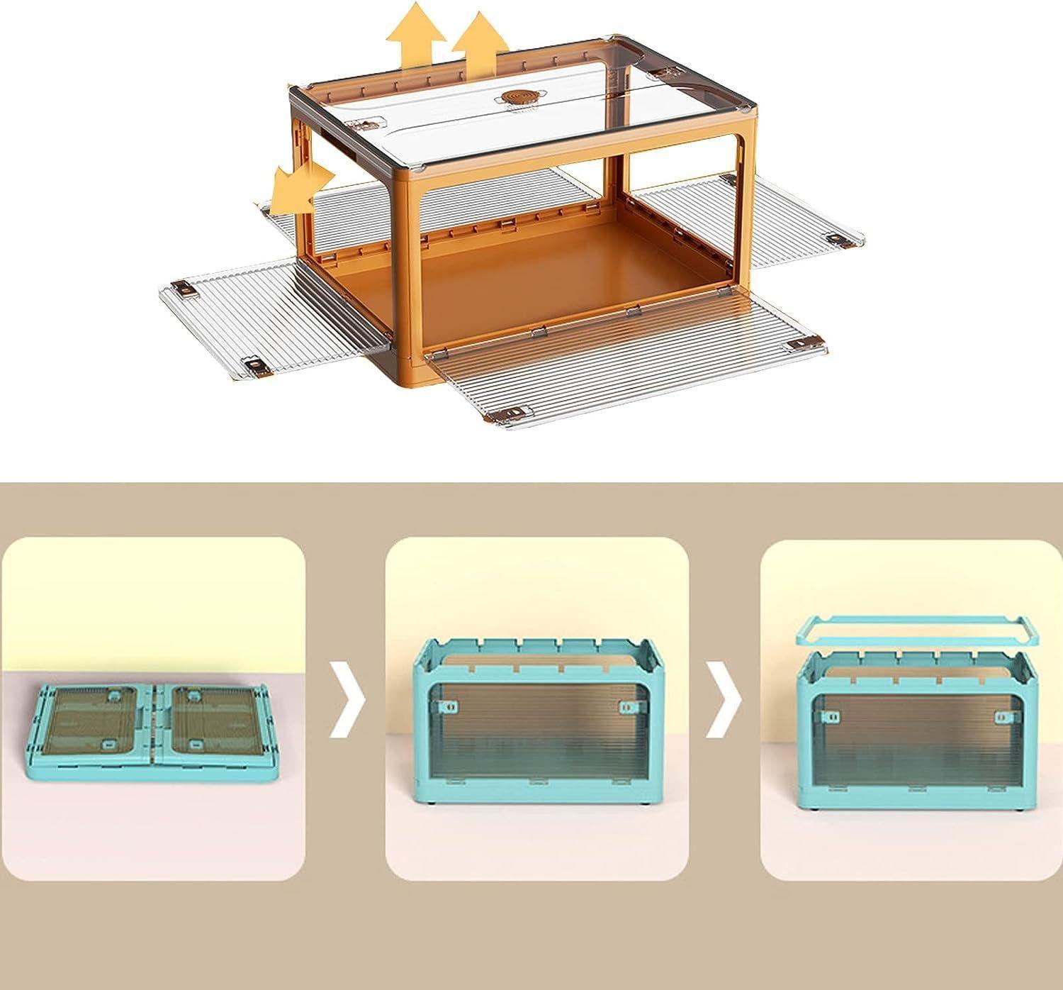 Caja Organizadora Apilable Y Plegable Mediana-2