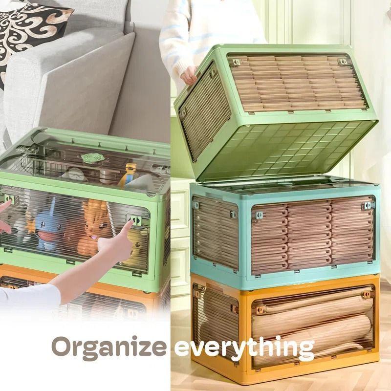 Caja Organizadora Apilable Y Plegable Mediana-3