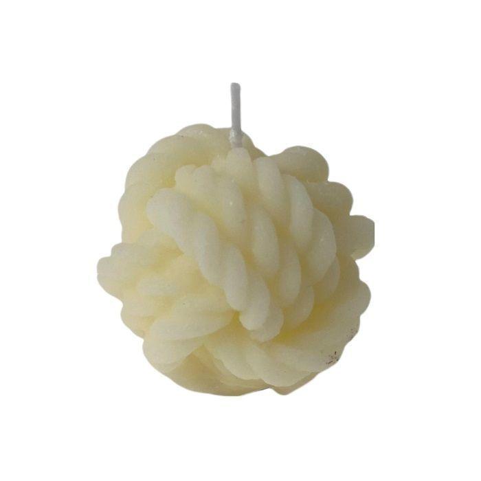 Vela Aromática Nudo Cuerda 7cm x 7cm-1