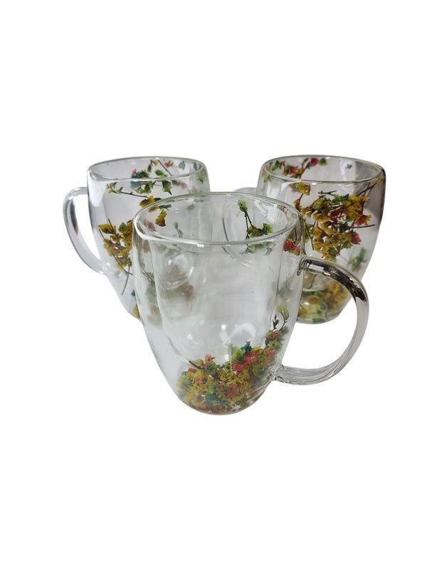 TAZAS DOBLE PARED CON FLORES ETERNAS 350ML-2