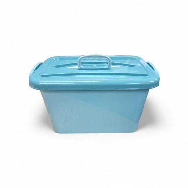 Caja de almacenamiento para el hogar Color Azul (34.7 x 23.5 x 17.9 cm)-1