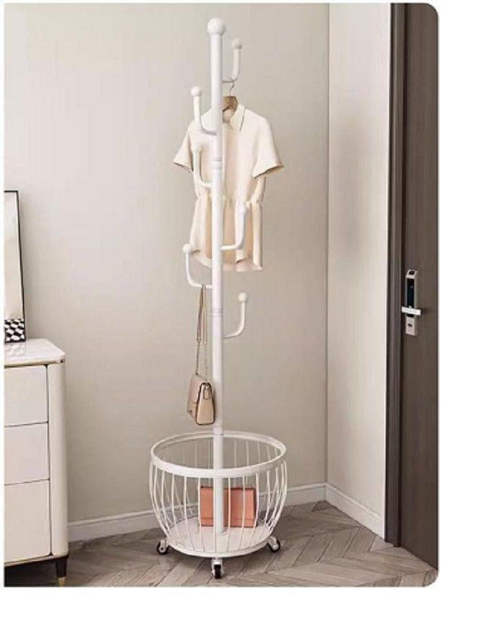 Perchero para colgar ropa de acero, resistente con ruedas, 1.68 x 40 x 37-2
