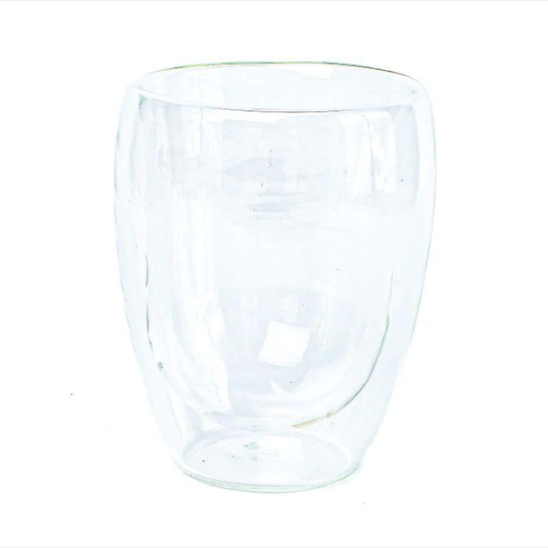 Vaso de vidrio transparente doble pared – 350 ml-2