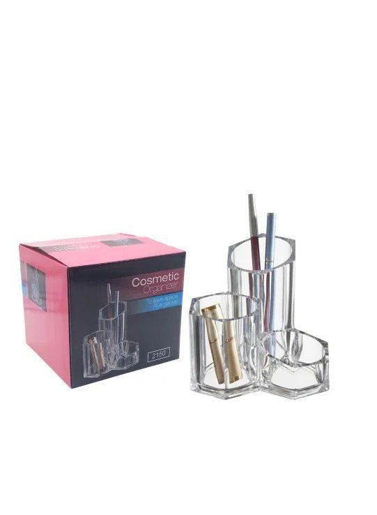 Organizador de Acrílico para Brochas y Lápices Cosméticos-4