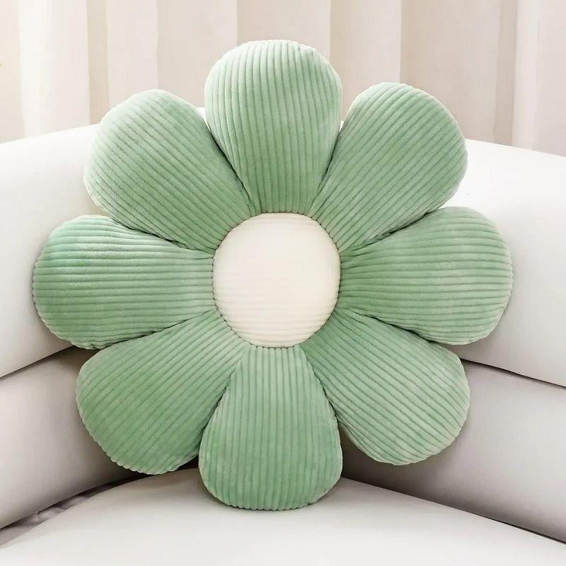 Cojín Flor Margarita Plush Suave Asiento 38 x 38 cm-4