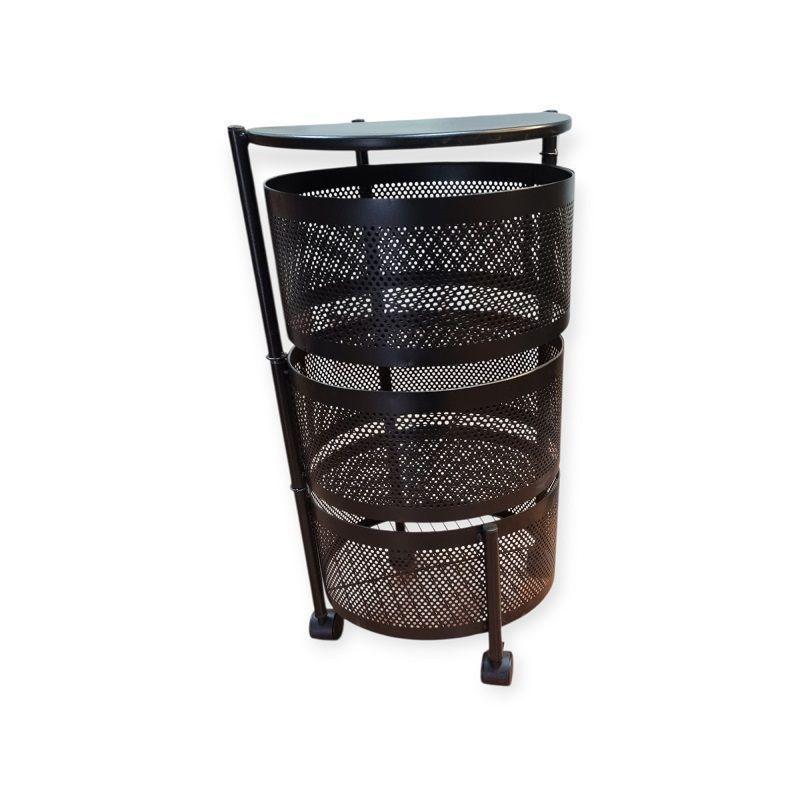 Carrito Verdulero Organizador de  3 Cestas-2