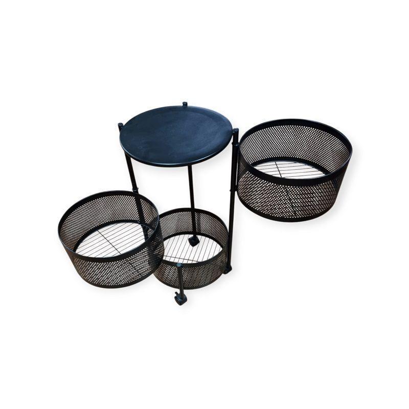 Carrito Verdulero Organizador de  3 Cestas-3