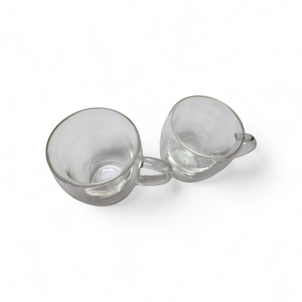 TAZAS DE CAFE DOBLE PARED, TRANSPARENTE  DE VIDRIO-3