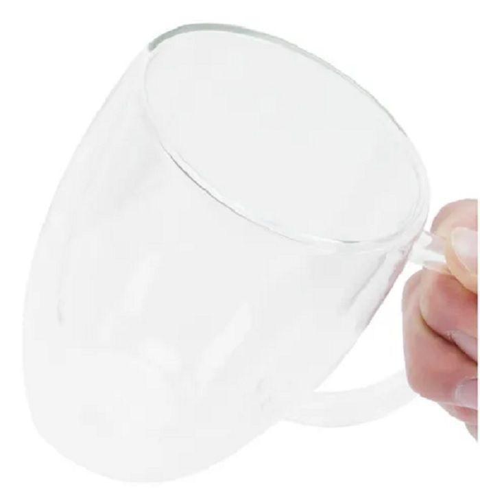 TAZAS DE CAFE DOBLE PARED, TRANSPARENTE  DE VIDRIO-2