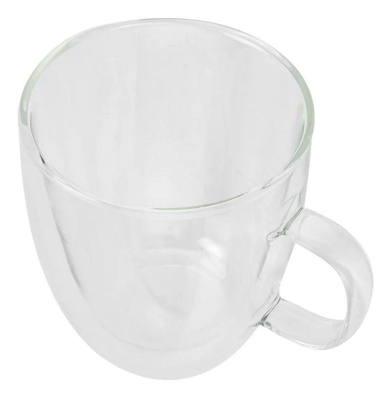 TAZAS DE CAFE DOBLE PARED, TRANSPARENTE  DE VIDRIO-4