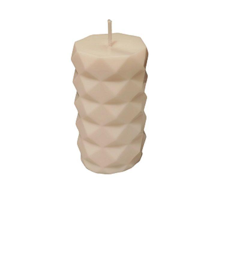 Vela decorativa con forma de cirio tridimensional.12 cm x 6 cm-2