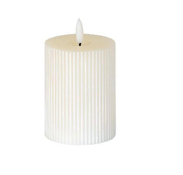 Velas Decorativas Blancas y Beige  Diseño Elegante y Minimalista-2