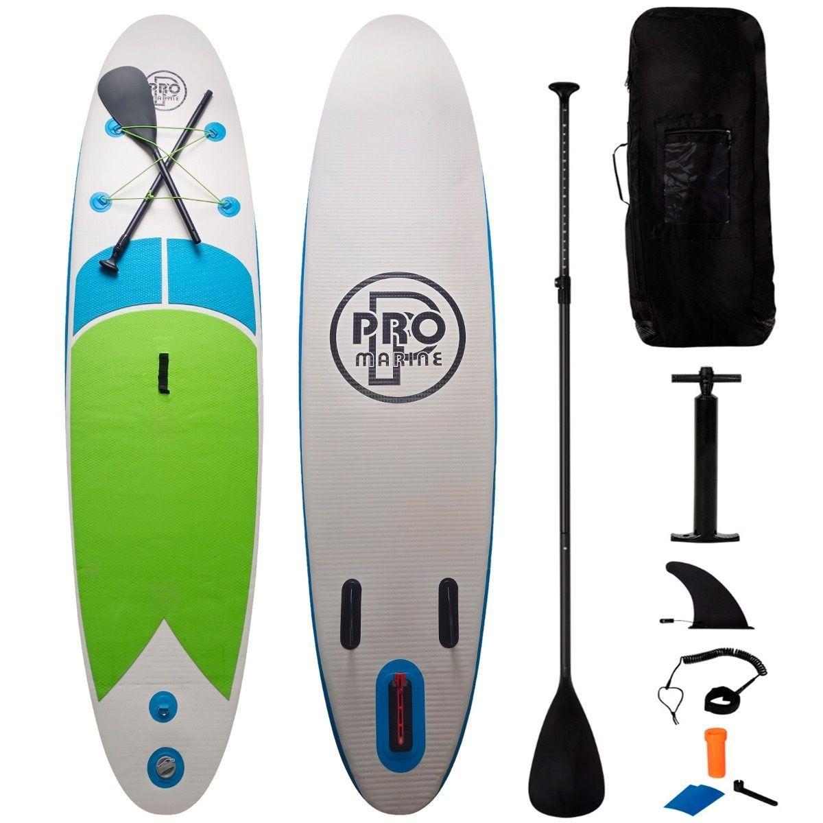 Tabla Sup Inflable Verde Con Azul  TS12-0