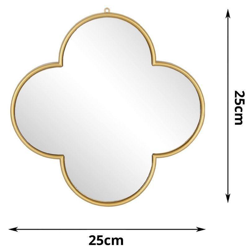 SET ESPEJOS TREBOL DECORATIVOS-2