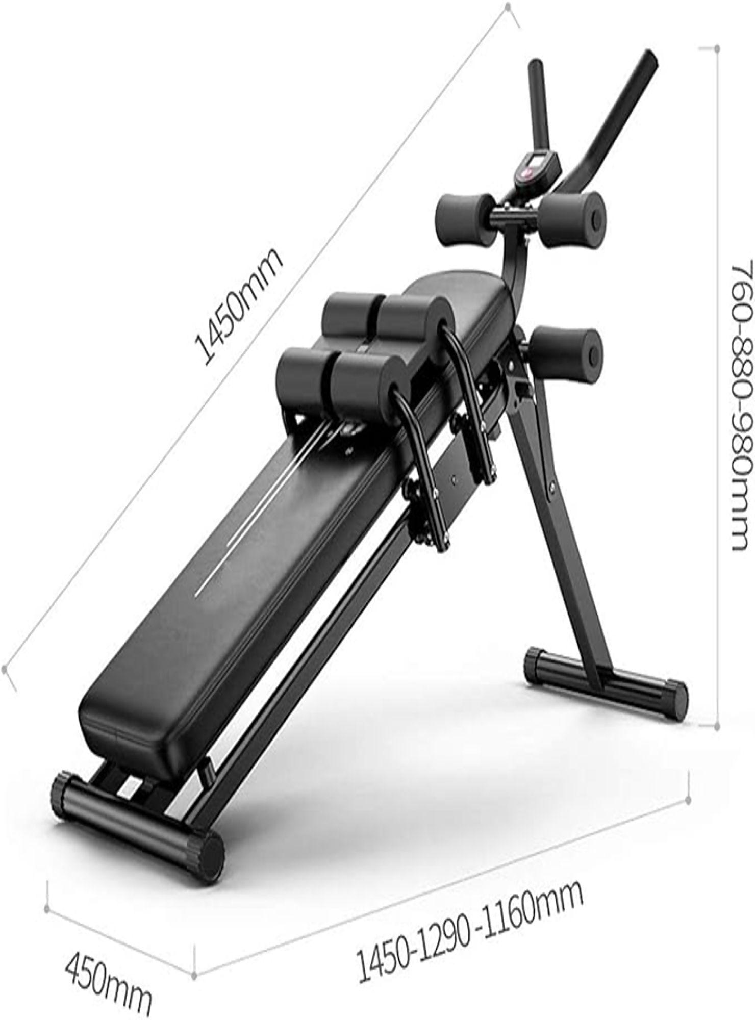 Banca Abdominal Plegable 2 en 1 -4