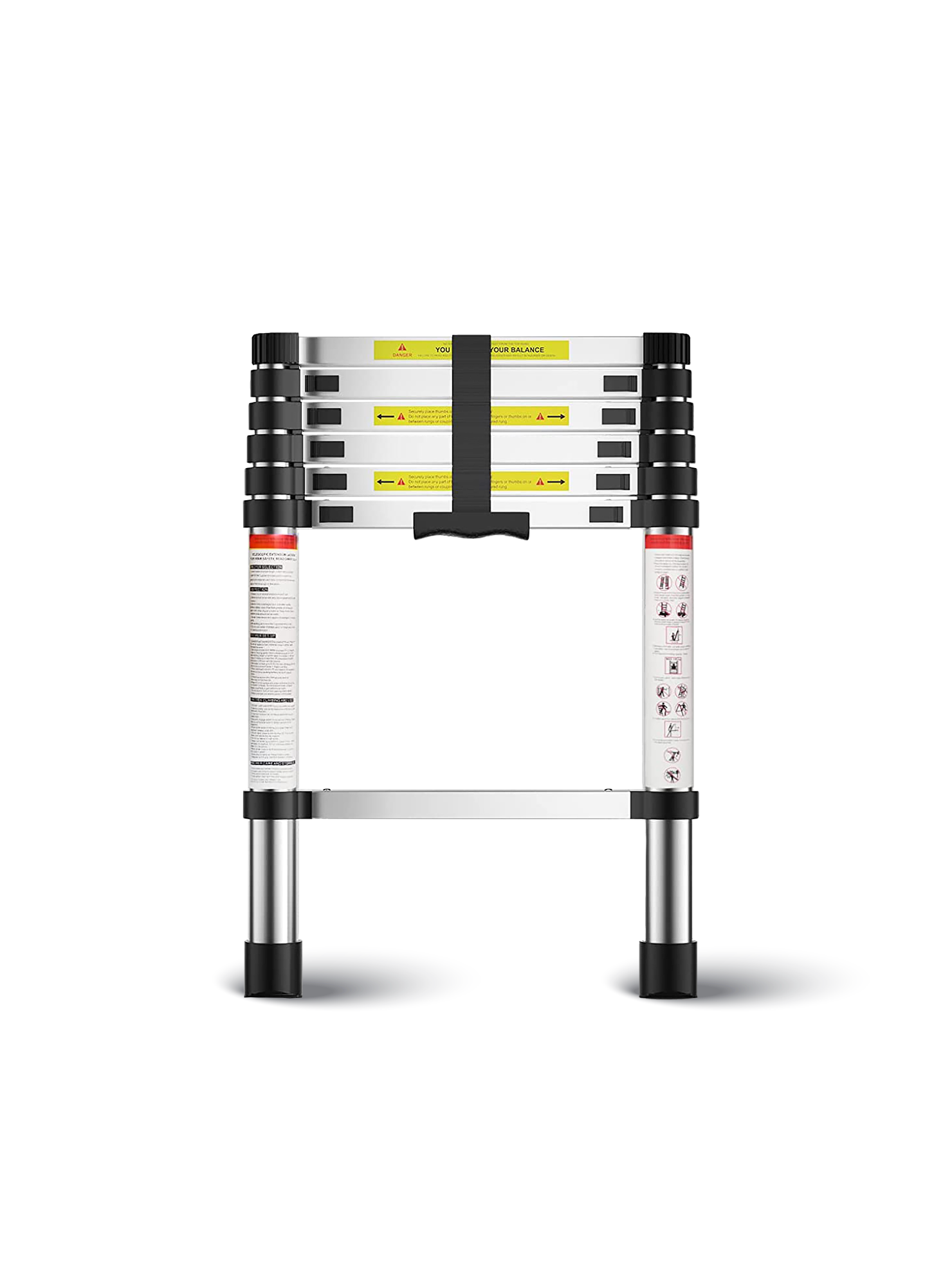 Escalera Retractil Telescopica 2.0 mt -0