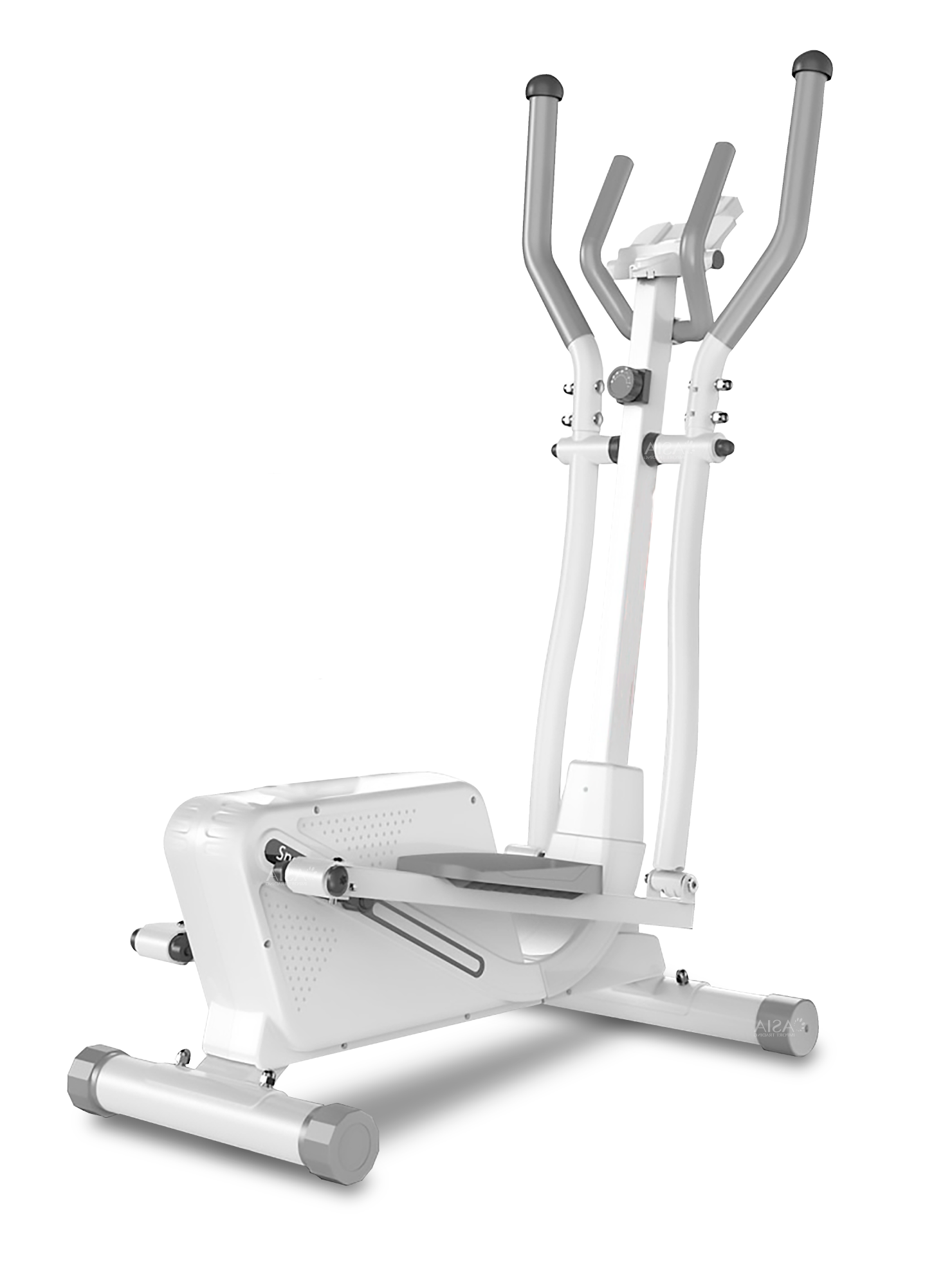 Bicicleta Elíptica Magnética con Pantalla Digital y 12 Niveles de Resistencia-0