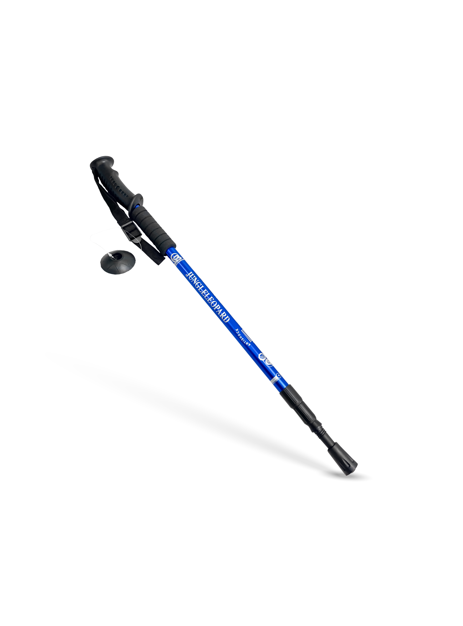 Baston de Trekking Antishock Azul-0