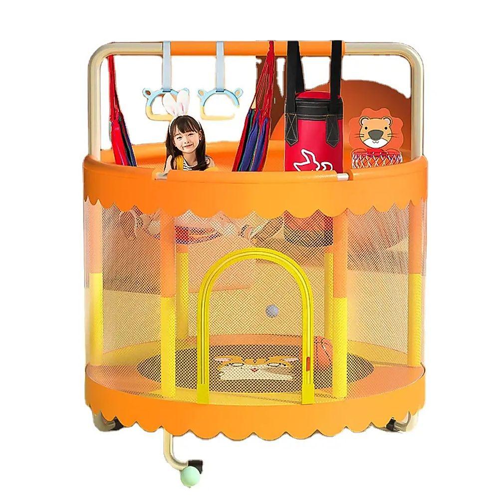 Mini Trampolin Cama Elastica Para Niños 150 cms PWRFitness-4