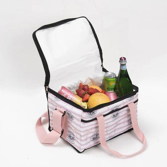 Cooler Picnic 34x22x25 cm Stitch Palmeras-2