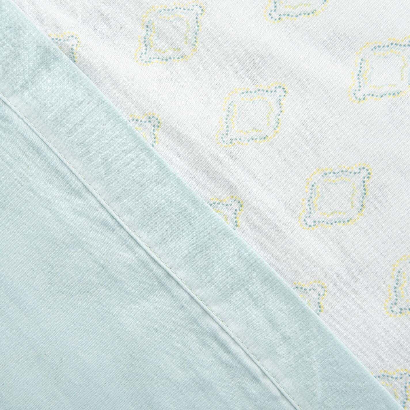 Juego de Sábanas Estampadas 144 Hilos King Mashini Diseño Cisne-4