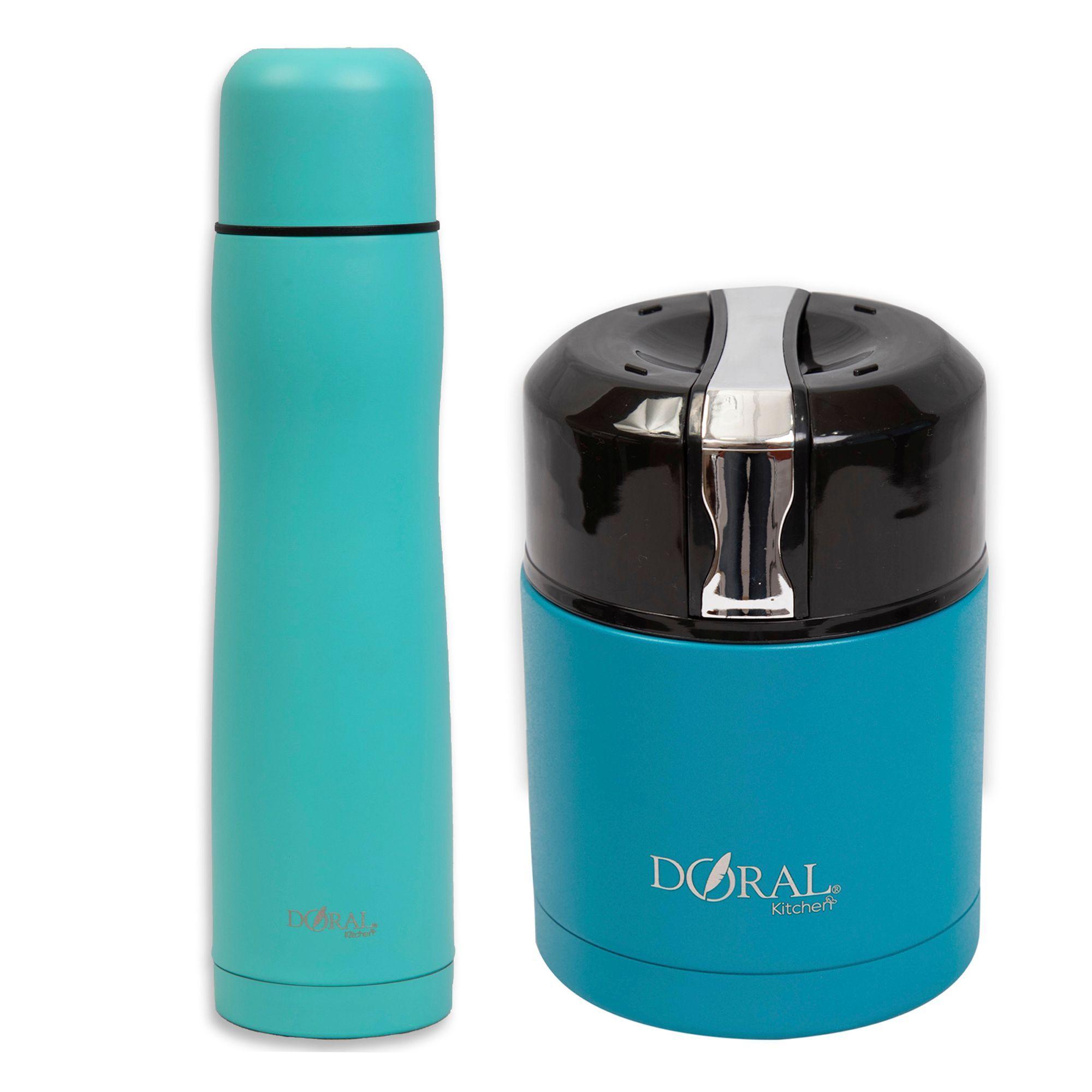 Pack Termos 600ml + Bala Hydrous 500ml Azul-0