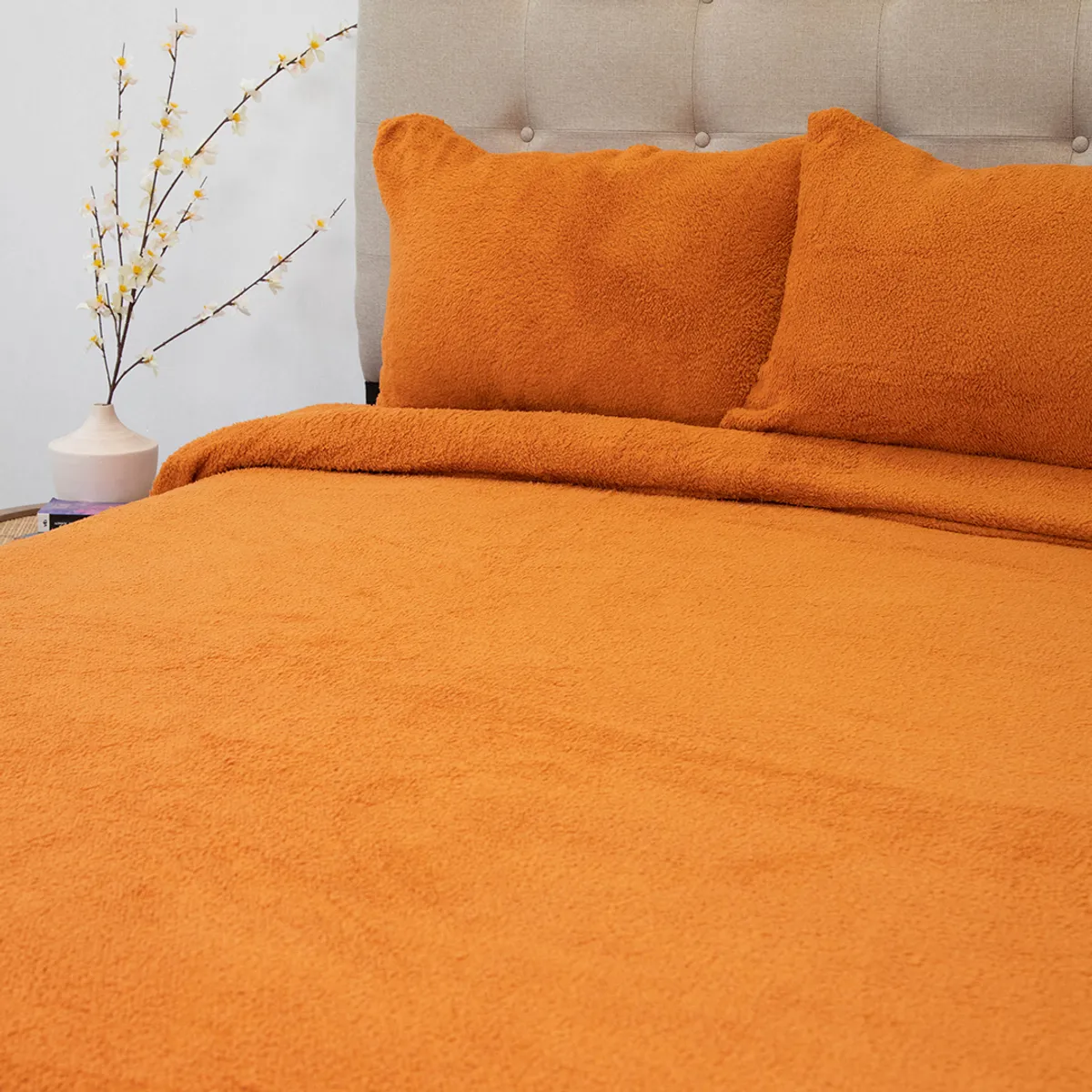 Juego De Sabanas Chiporro Lisa 2.0PL Termica Doral Naranjo-2