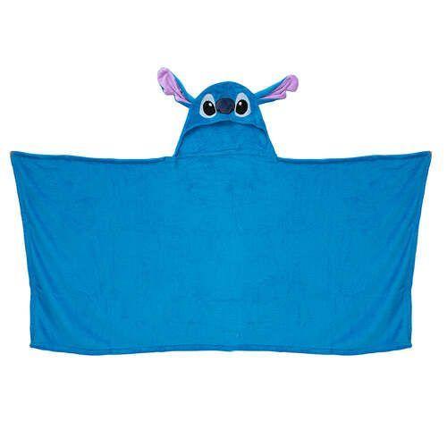 Manta Capucha Infantil 3D Stitch-2