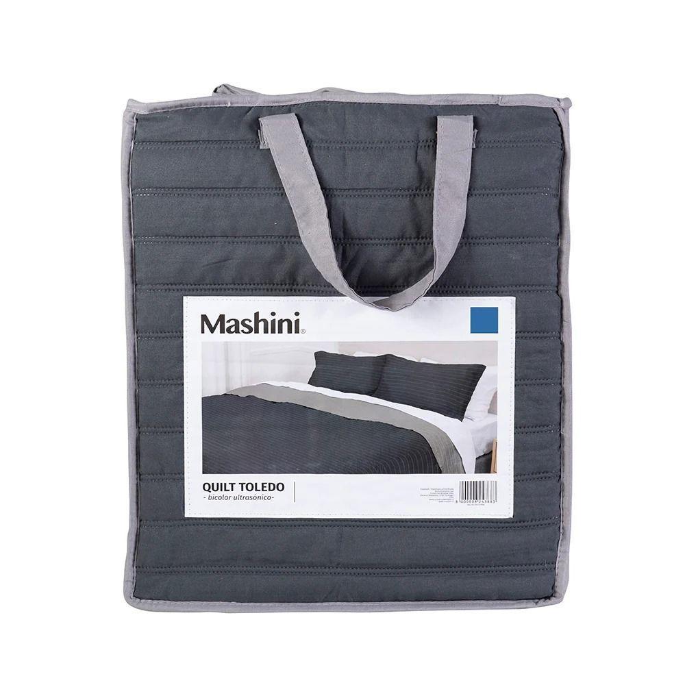 Quilt Microfibra 1 5 Plazas Toledo Bicolor Verde-Rosado-4