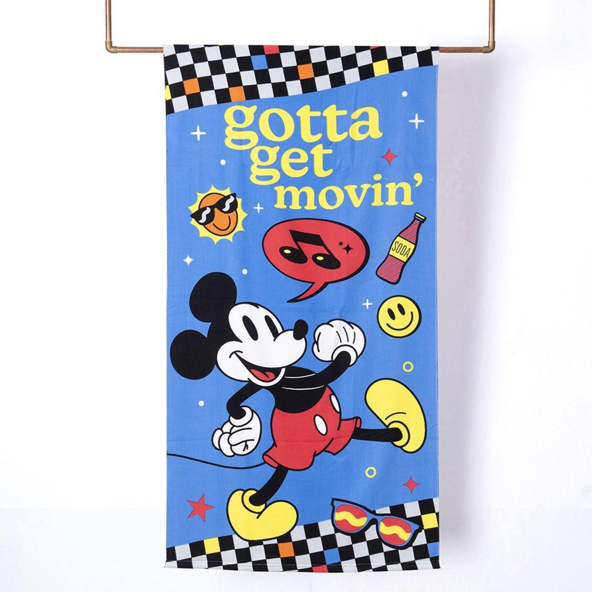 Set Toalla 70x140 cm + Frisbee Mickey Movin-3