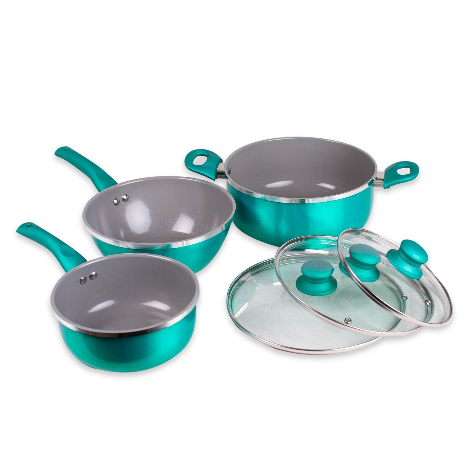 Batería Alum/Tita 6 Piezas con Wok - P. Metal - Línea New Montecarlo-5
