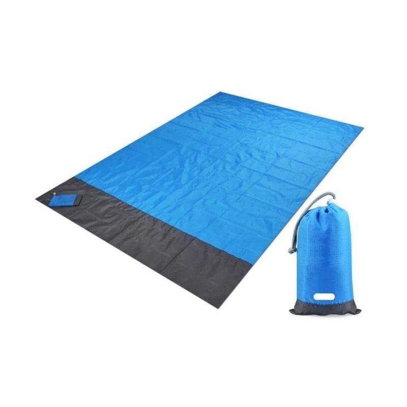 Manta Impermeable para Picnic o Playa 2Mt Azul-0