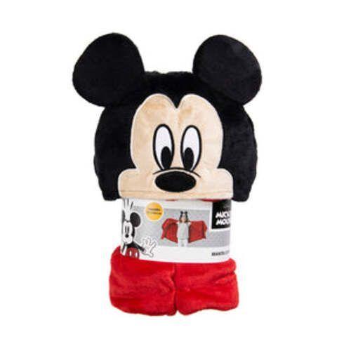 Manta Capucha Infantil 3D Mickey-1