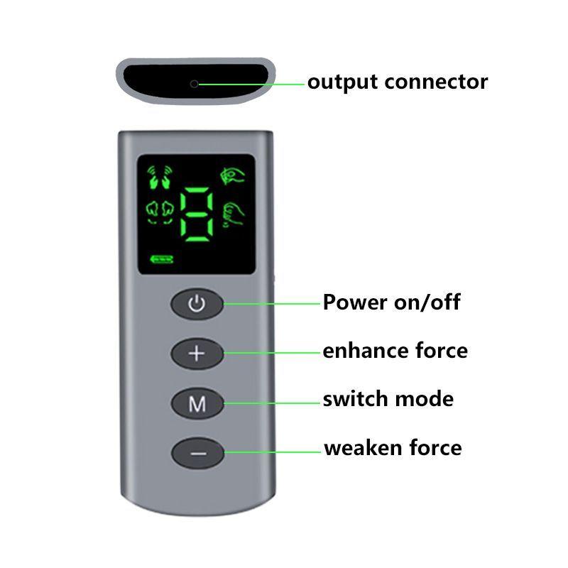 Masajeador De Pulso TENS Estimulador Electro Muscular-6