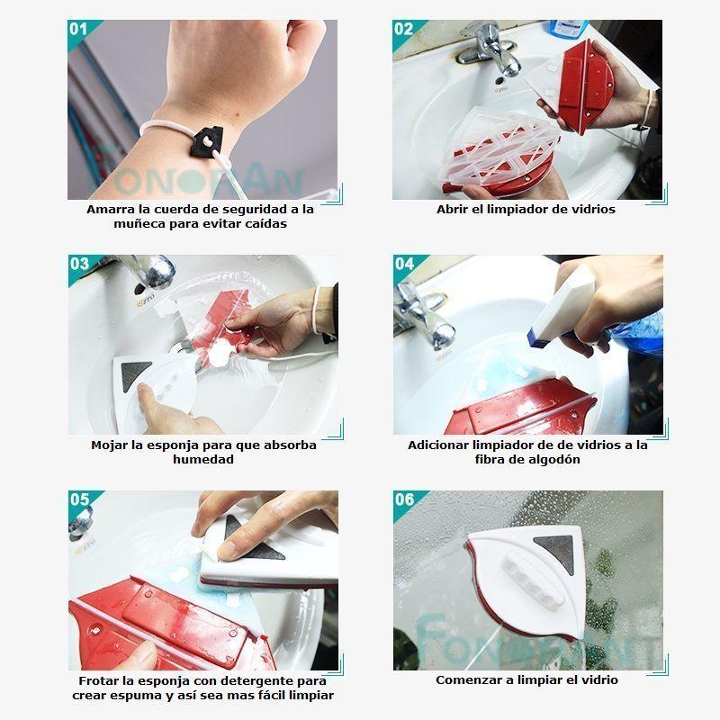 Limpiavidrios Magnéticos Termo-Panel 15-24 mm-4