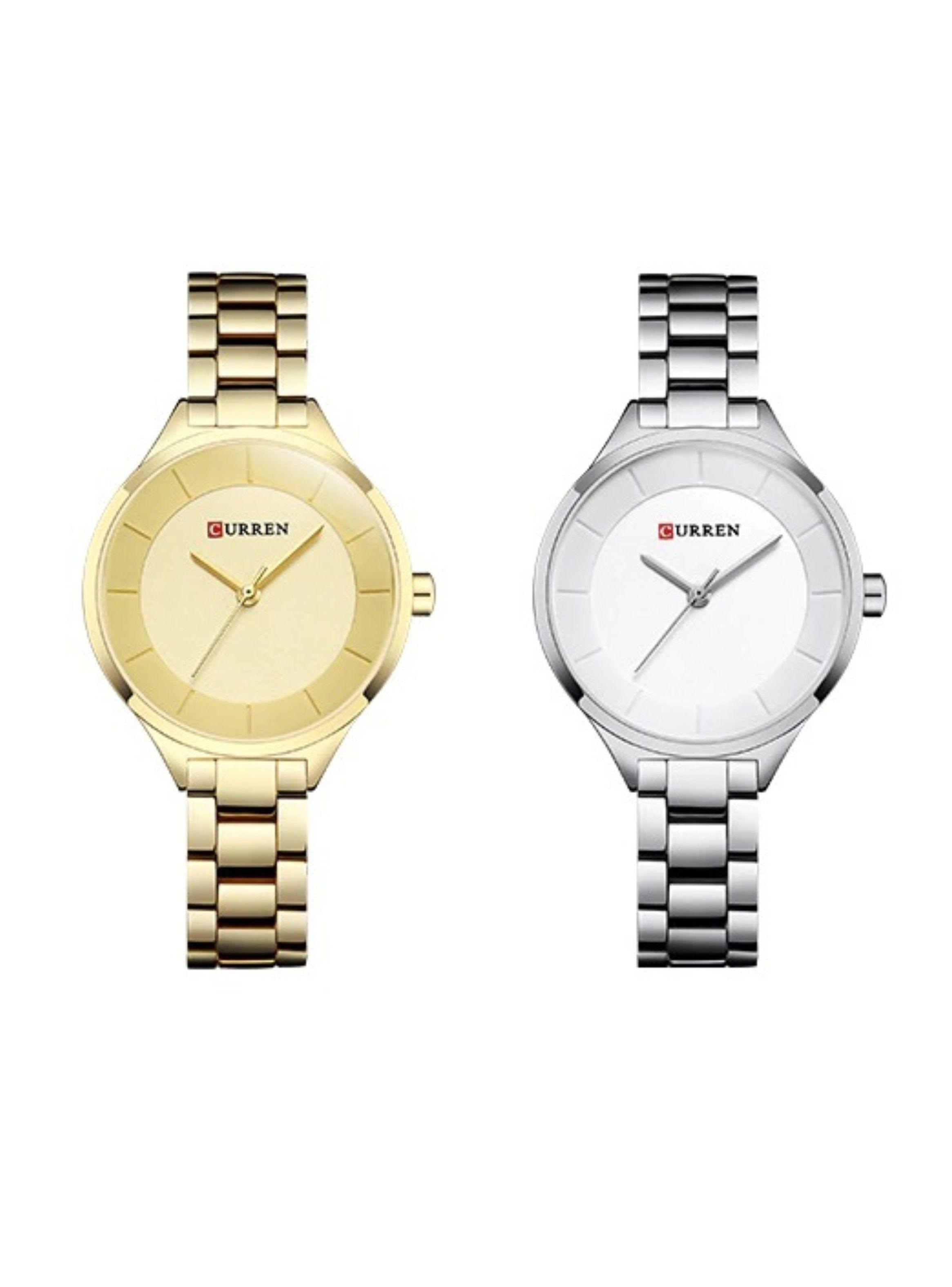 Reloj Movimiento Cuarzo Japonés Análogo 9015 Curren-0
