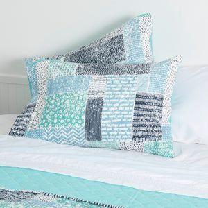 Quilt Cosido Patchwork King Mashini-3
